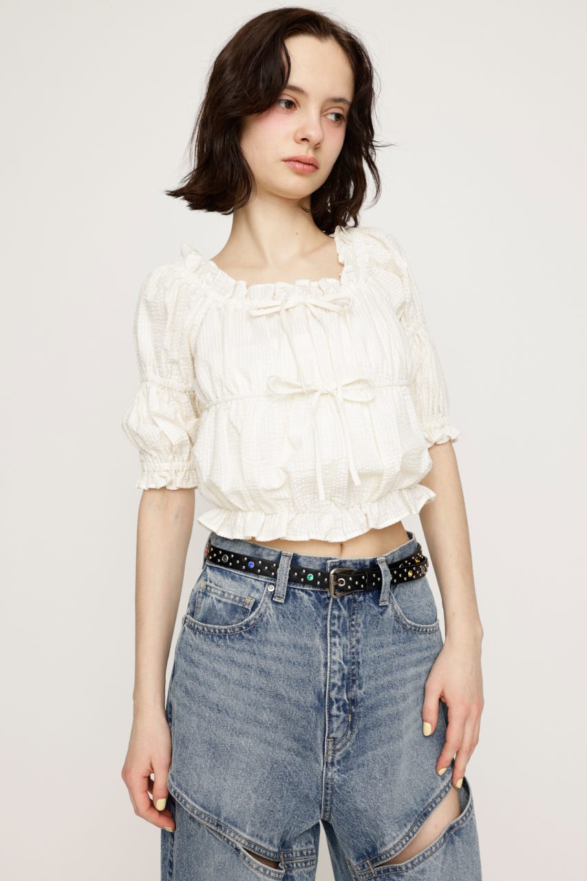 STUDS BIJOU TINY ベルト BLK FREE