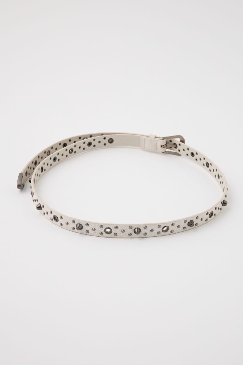 STUDS BIJOU TINY ベルト WHT FREE
