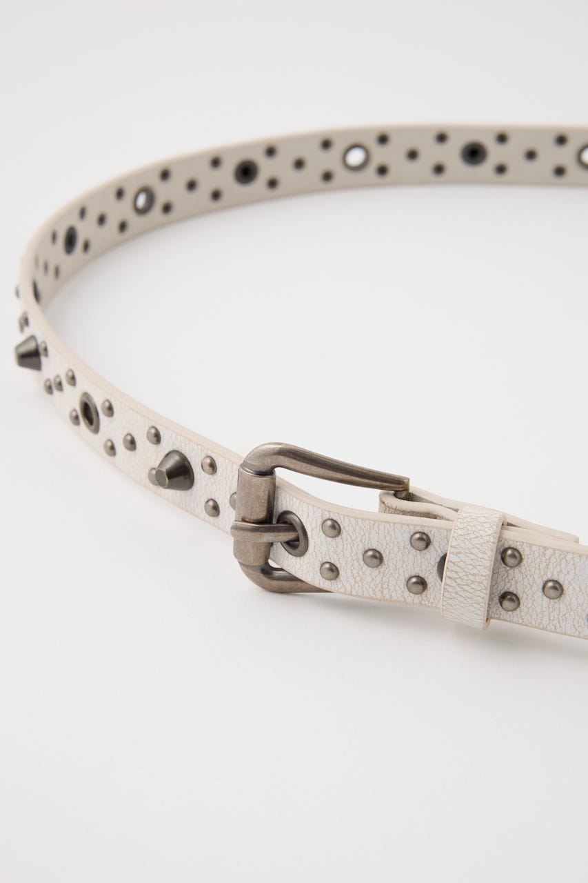 STUDS BIJOU TINY ベルト WHT FREE