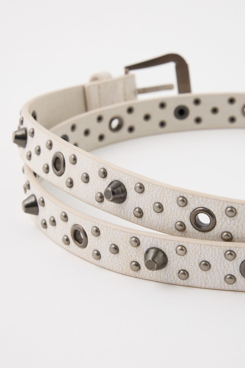 STUDS BIJOU TINY ベルト WHT FREE