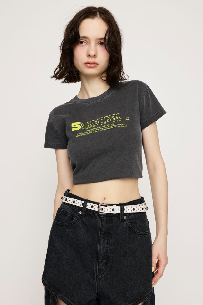 STUDS BIJOU TINY ベルト WHT FREE