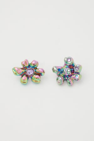 SLY | BIJOU FLOWER ピアス (ピアス・イヤリング ) |SHEL'TTER