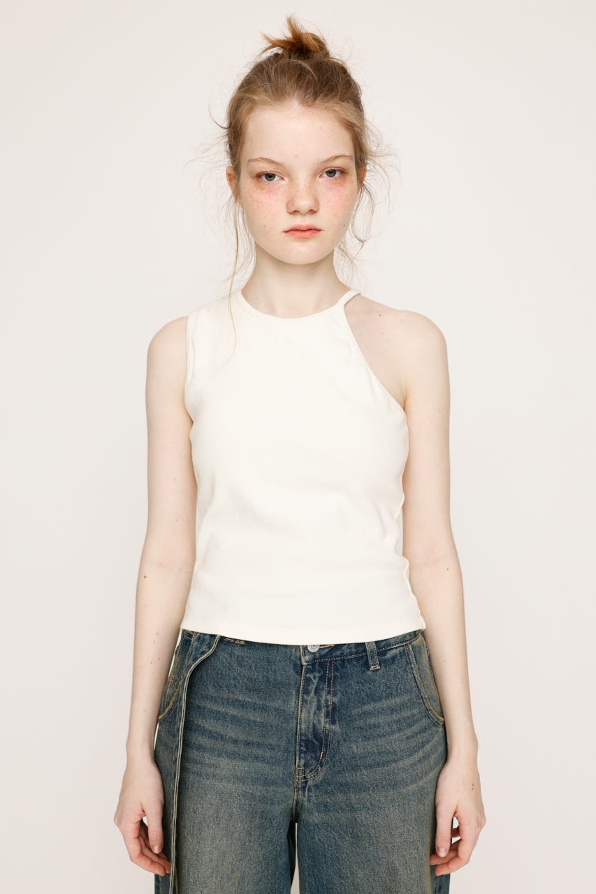 SLY | ASYMMETRY CUP IN HALTER キャミソール (キャミソール