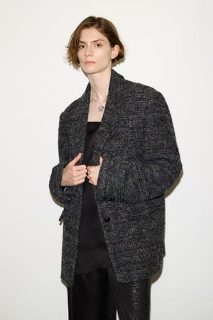 【AW PRE ORDER 第2弾】【THROW】TWEED BOXY TAILOR ジャケット