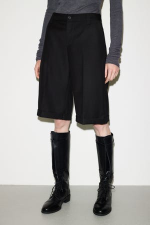 【THROW】MANNISH HALF パンツ