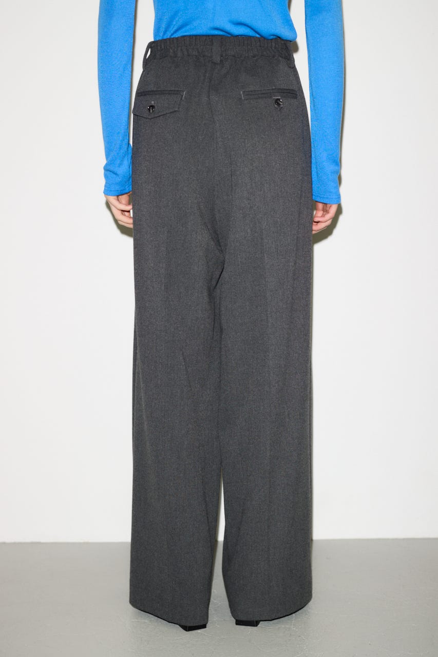 【THROW】TUCKED トラウザー T.GRY 0