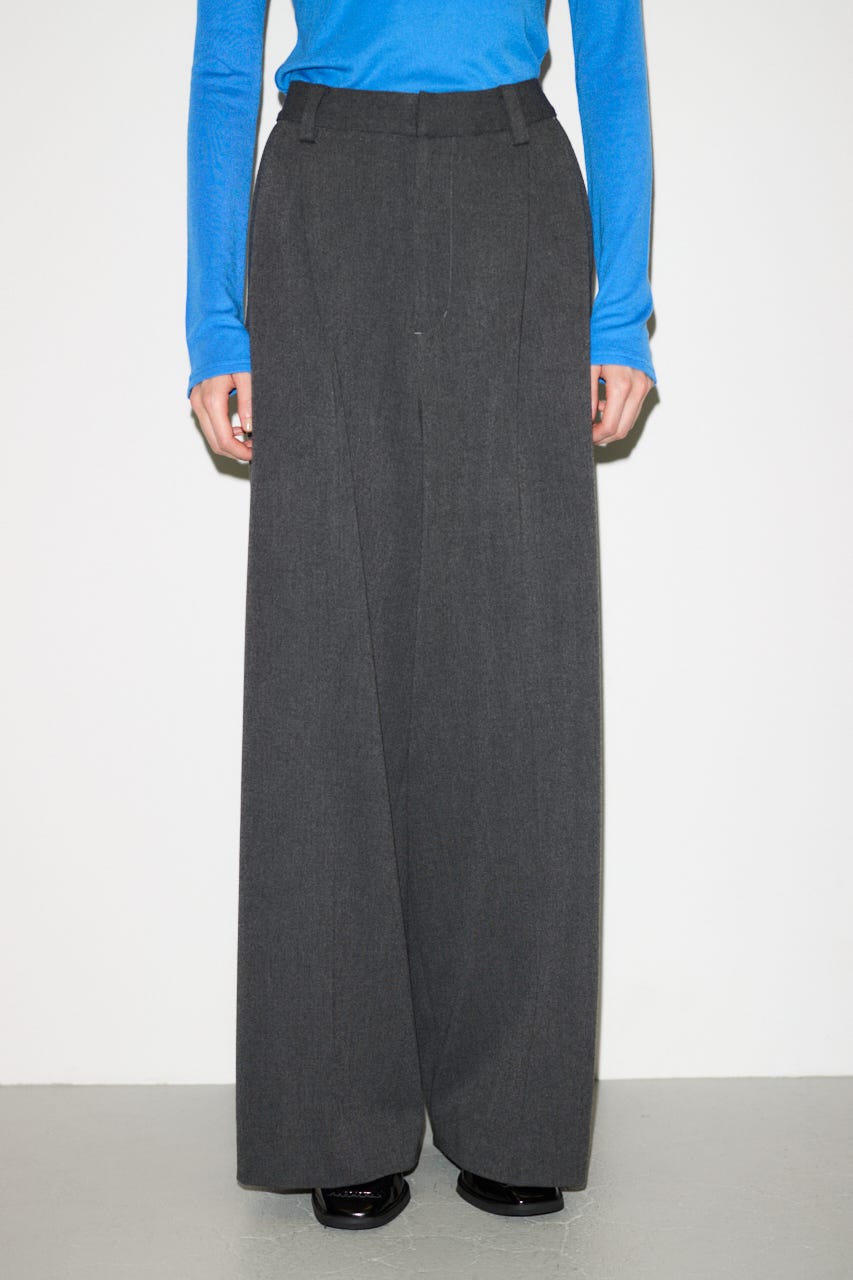 【THROW】TUCKED トラウザー T.GRY 0