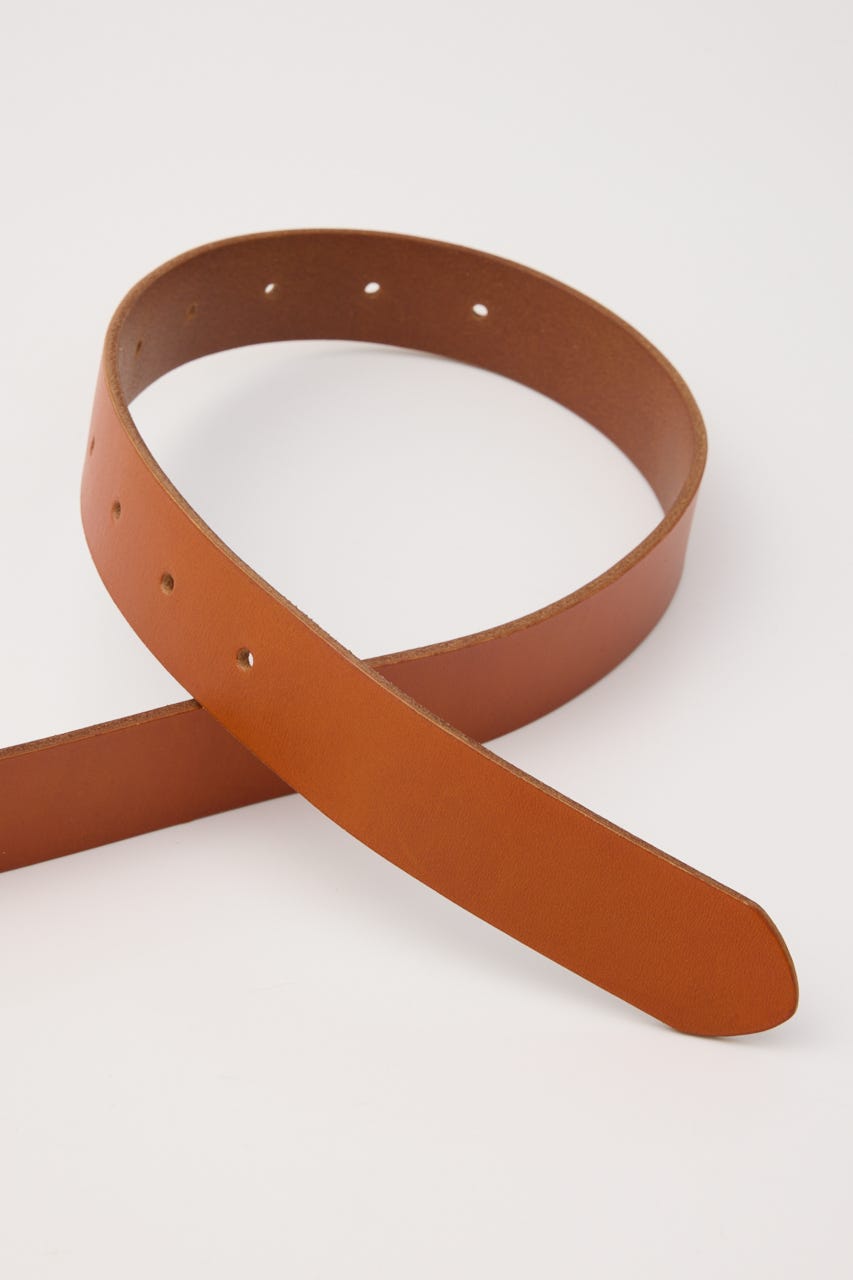 【THROW】COW LEATHER BUCKLE ベルト CAM FREE