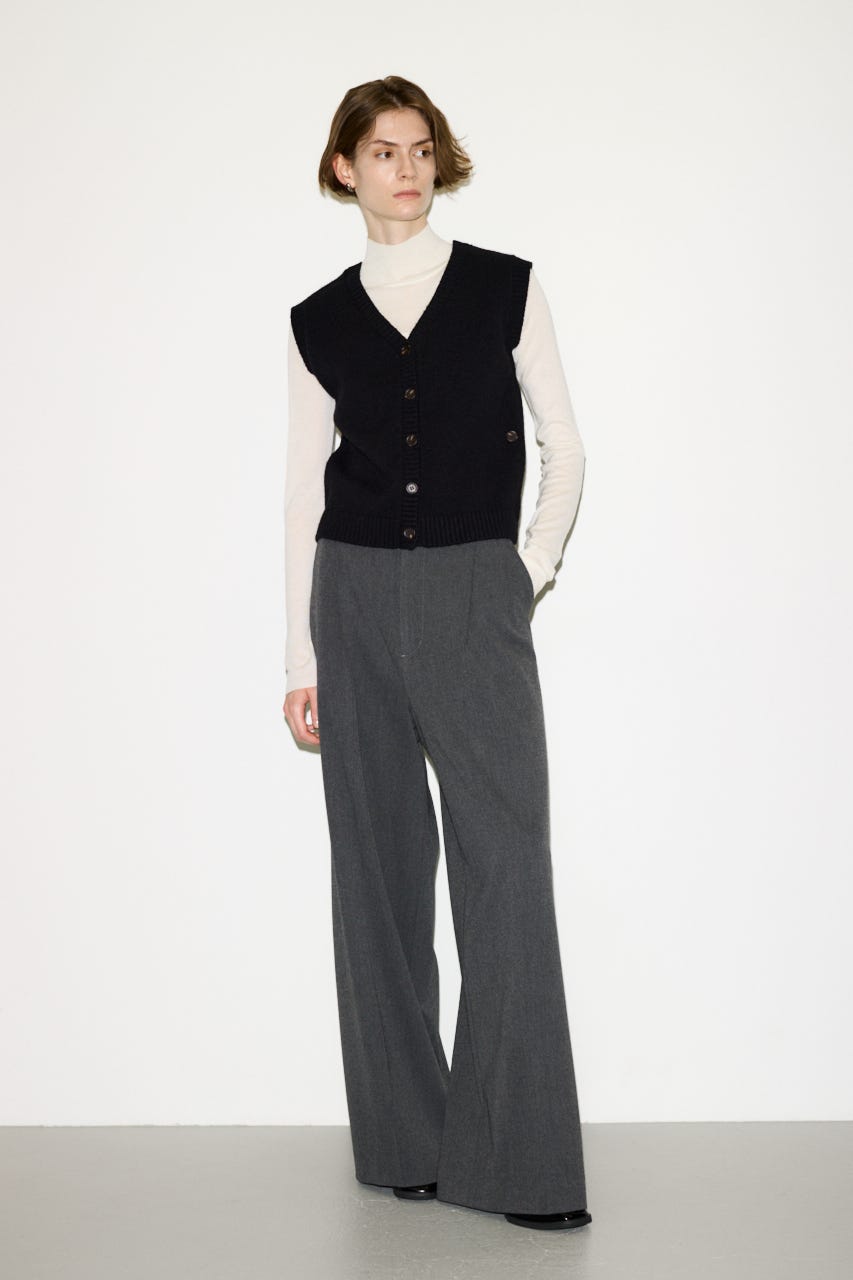 【AW PRE ORDER 第2弾】【THROW】WOOL BLEND HG H／N トップス IVOY FREE