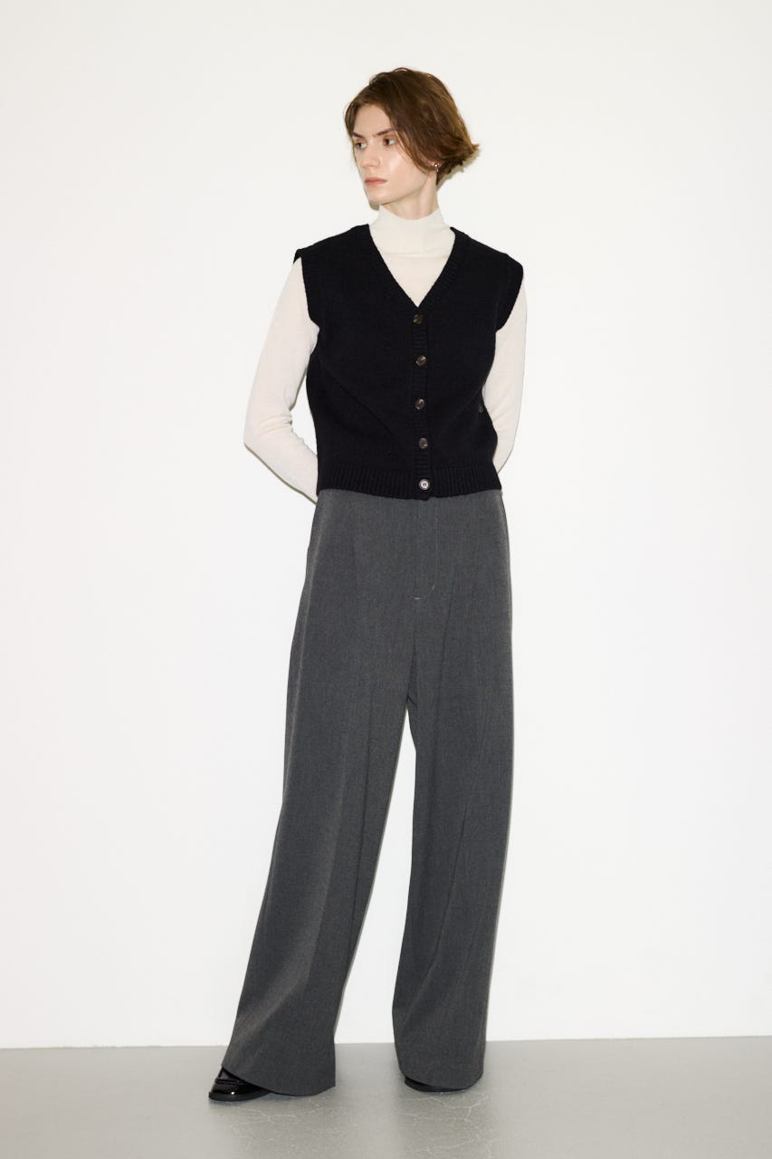 【AW PRE ORDER 第2弾】【THROW】WOOL BLEND HG H／N トップス IVOY FREE