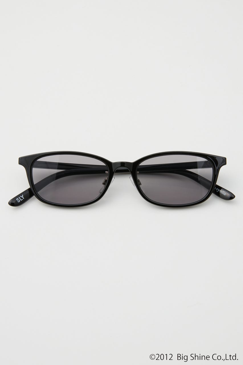 【noeyedia】SQUARE アイウェア BLK FREE