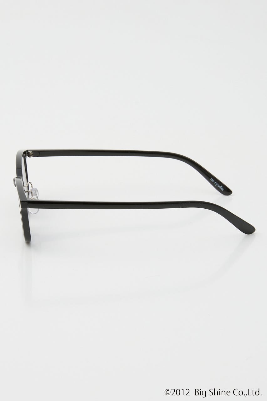 【noeyedia】SQUARE アイウェア BLK FREE