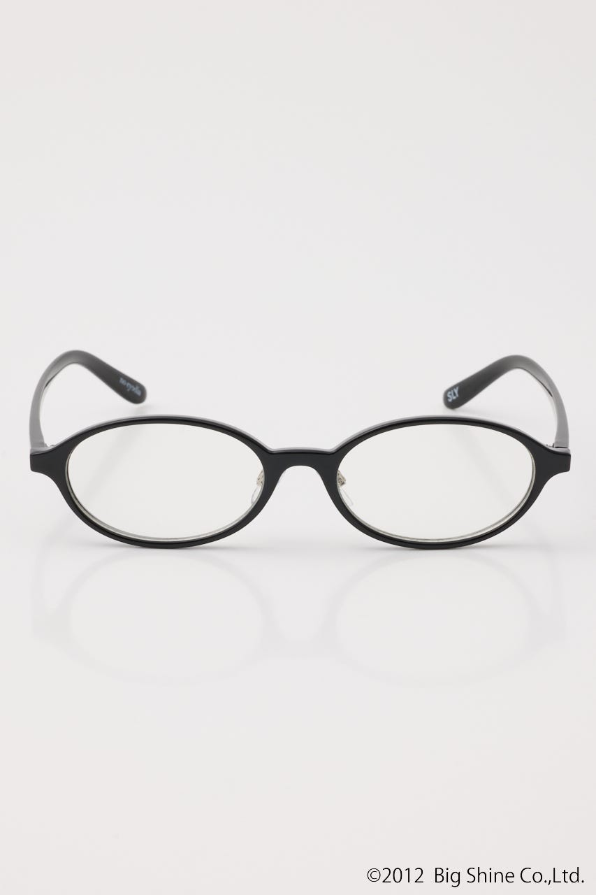 【LIMITED ITEM】【noeyedia】ROUND アイウェア BLK FREE