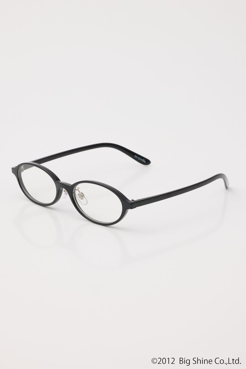 【LIMITED ITEM】【noeyedia】ROUND アイウェア BLK FREE