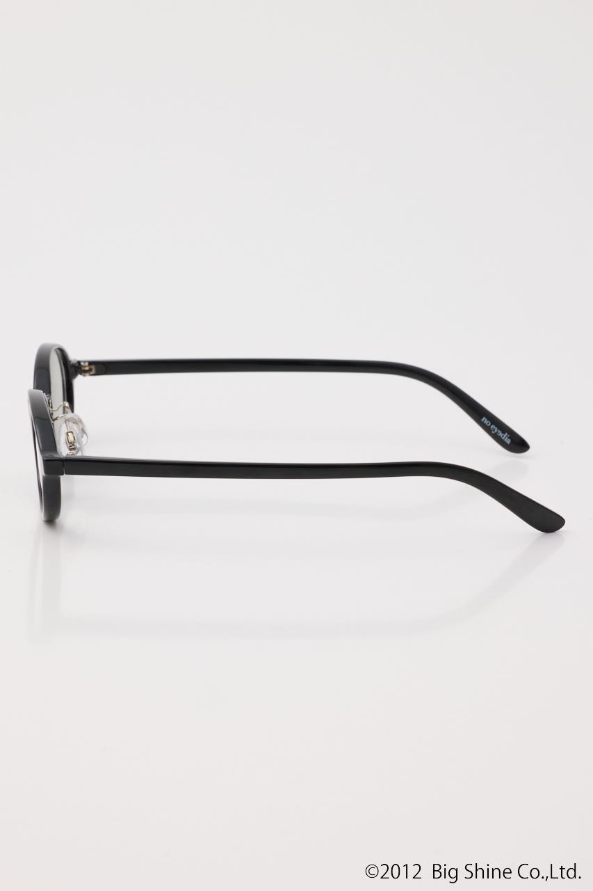 【LIMITED ITEM】【noeyedia】ROUND アイウェア BLK FREE