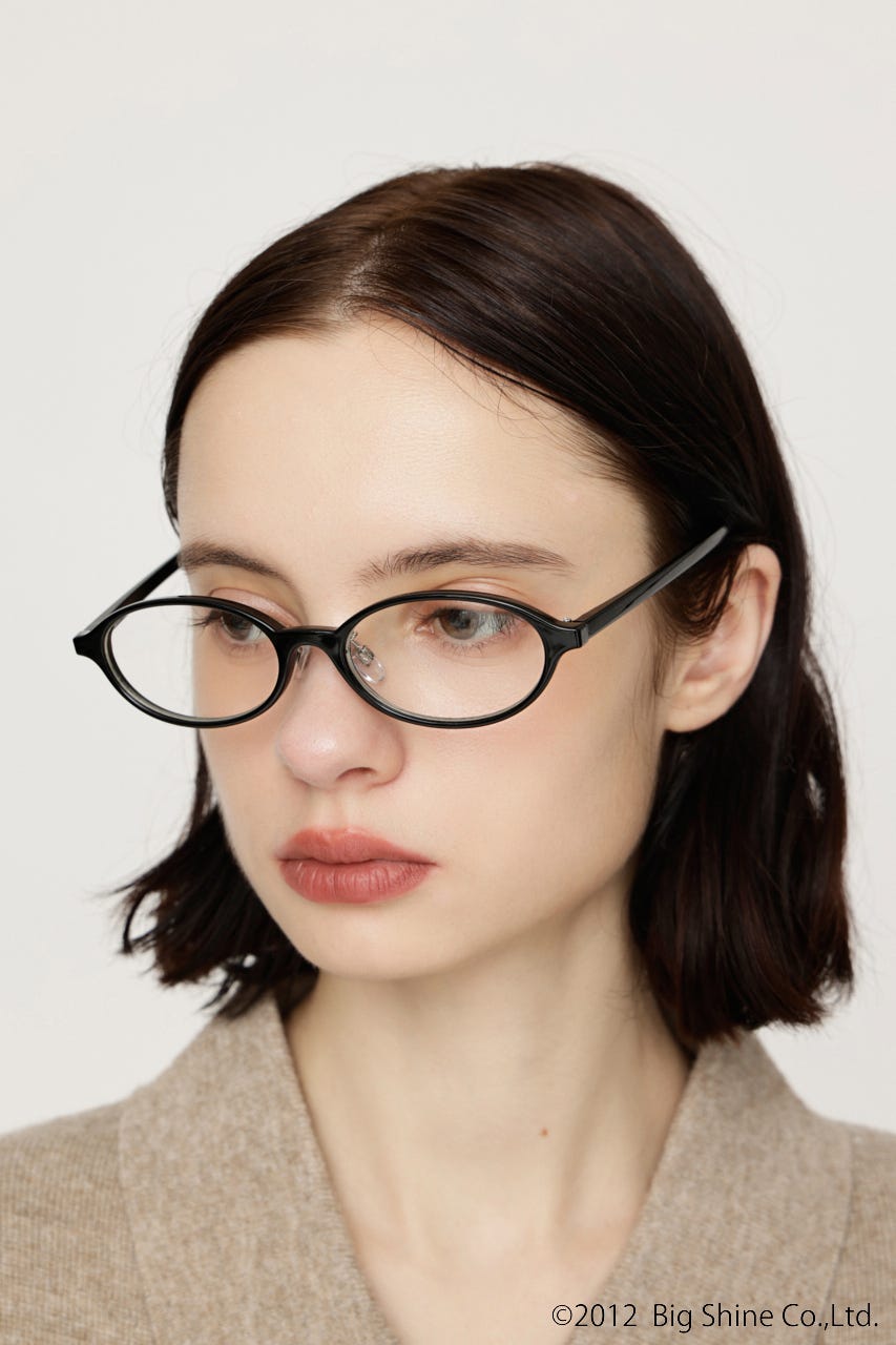 【LIMITED ITEM】【noeyedia】ROUND アイウェア BLK FREE