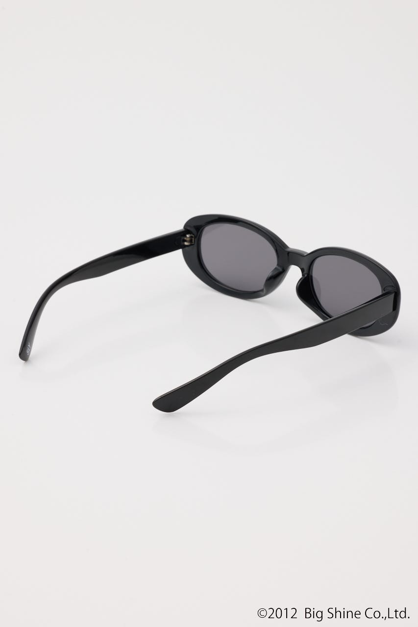 【noeyedia】OVAL SHAPE アイウェア BLK FREE