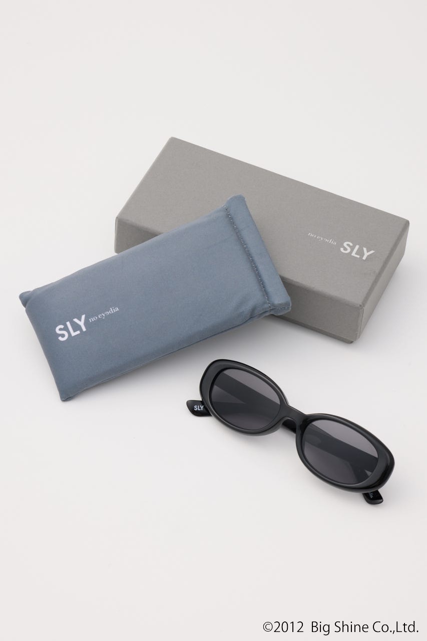 【noeyedia】OVAL SHAPE アイウェア BLK FREE