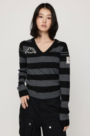 KAPPA x SLY V NECK トップス