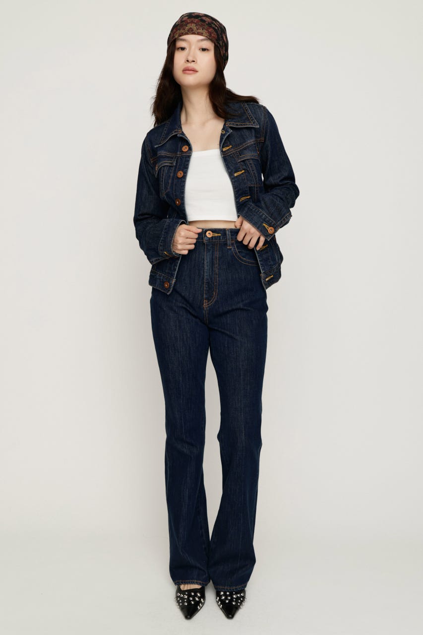 SLY | BELTED COMPACT DENIM ジャケット (デニムジャケット ) |SHEL