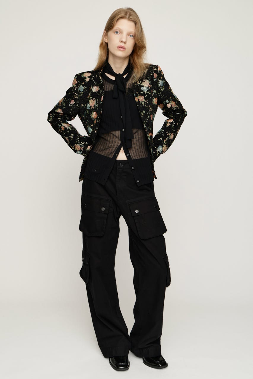 MULTI POCKET MILITARY パンツ BLK 2