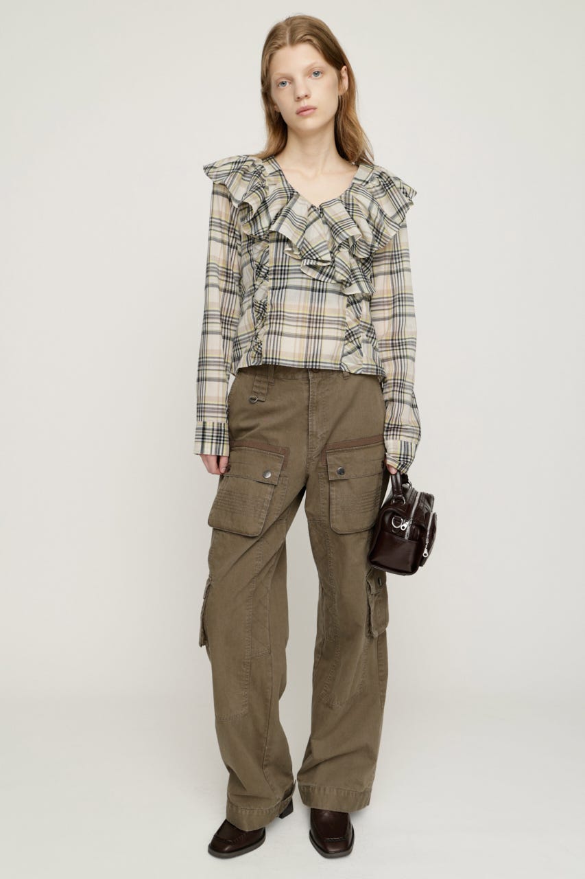 MULTI POCKET MILITARY パンツ KHA 1