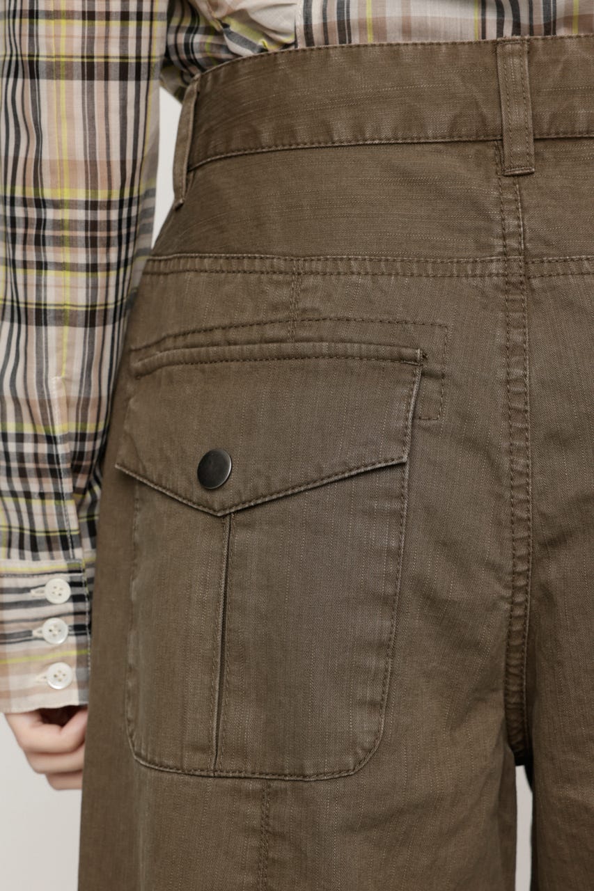 MULTI POCKET MILITARY パンツ KHA 1