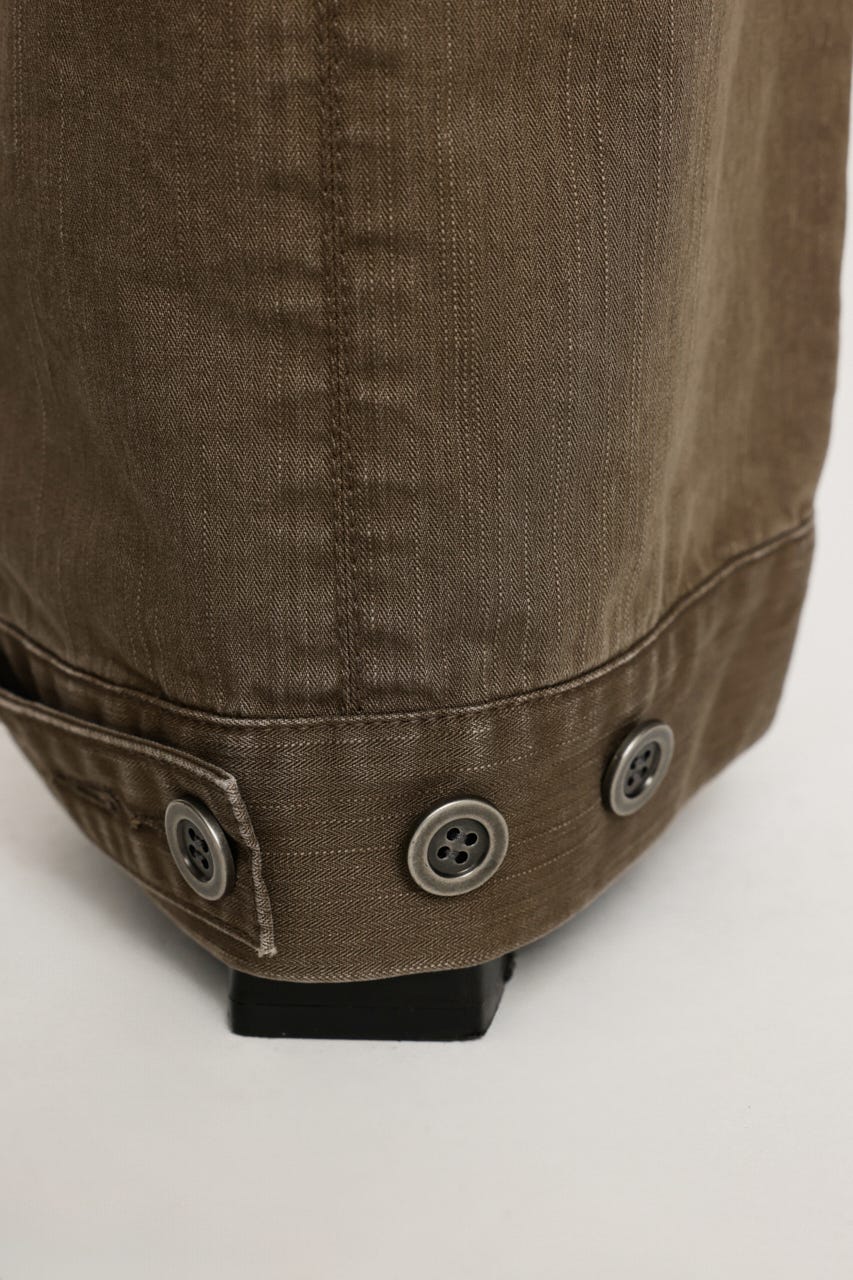 MULTI POCKET MILITARY パンツ KHA 1