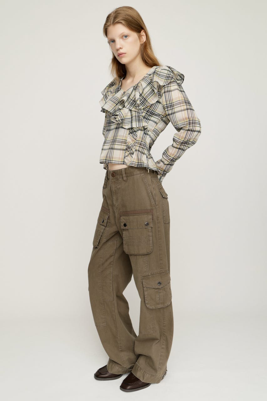 MULTI POCKET MILITARY パンツ KHA 1
