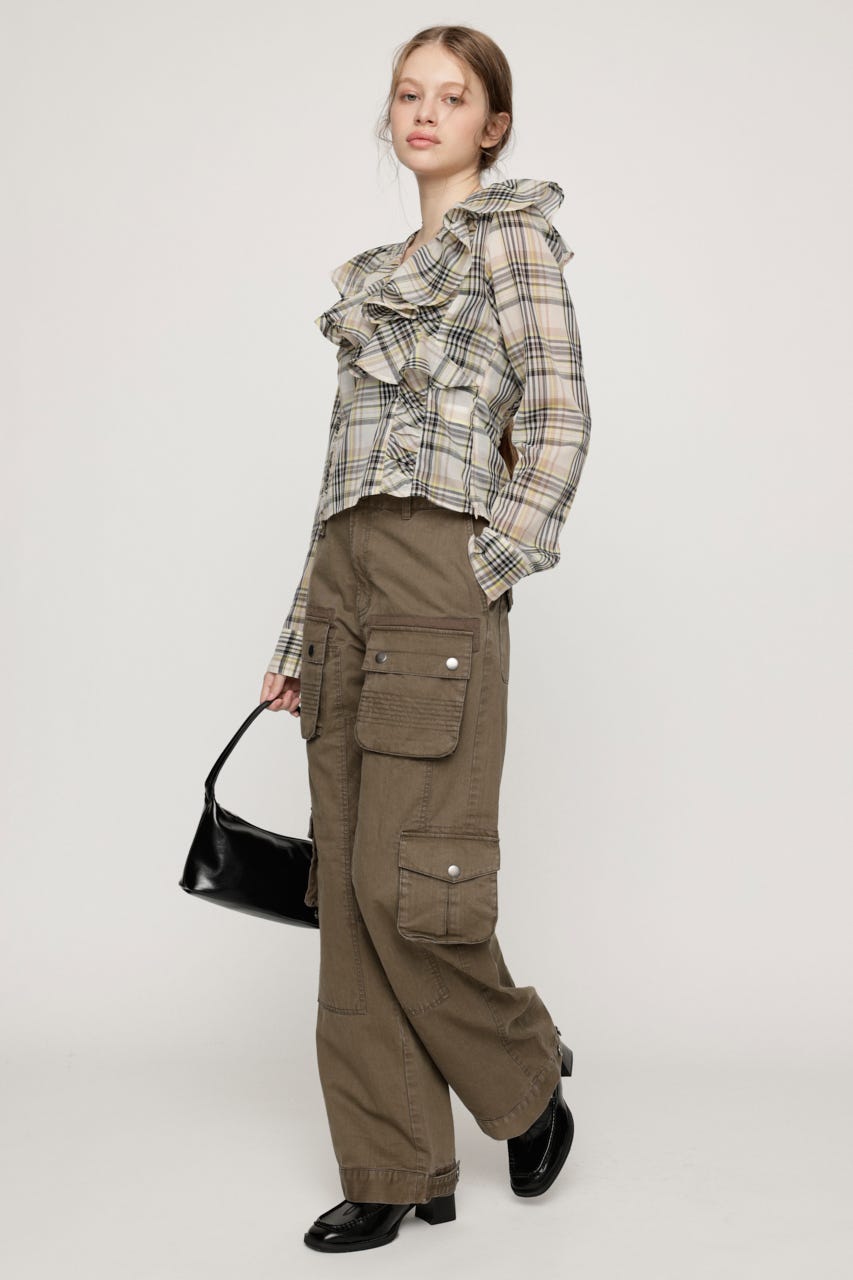 MULTI POCKET MILITARY パンツ KHA 1