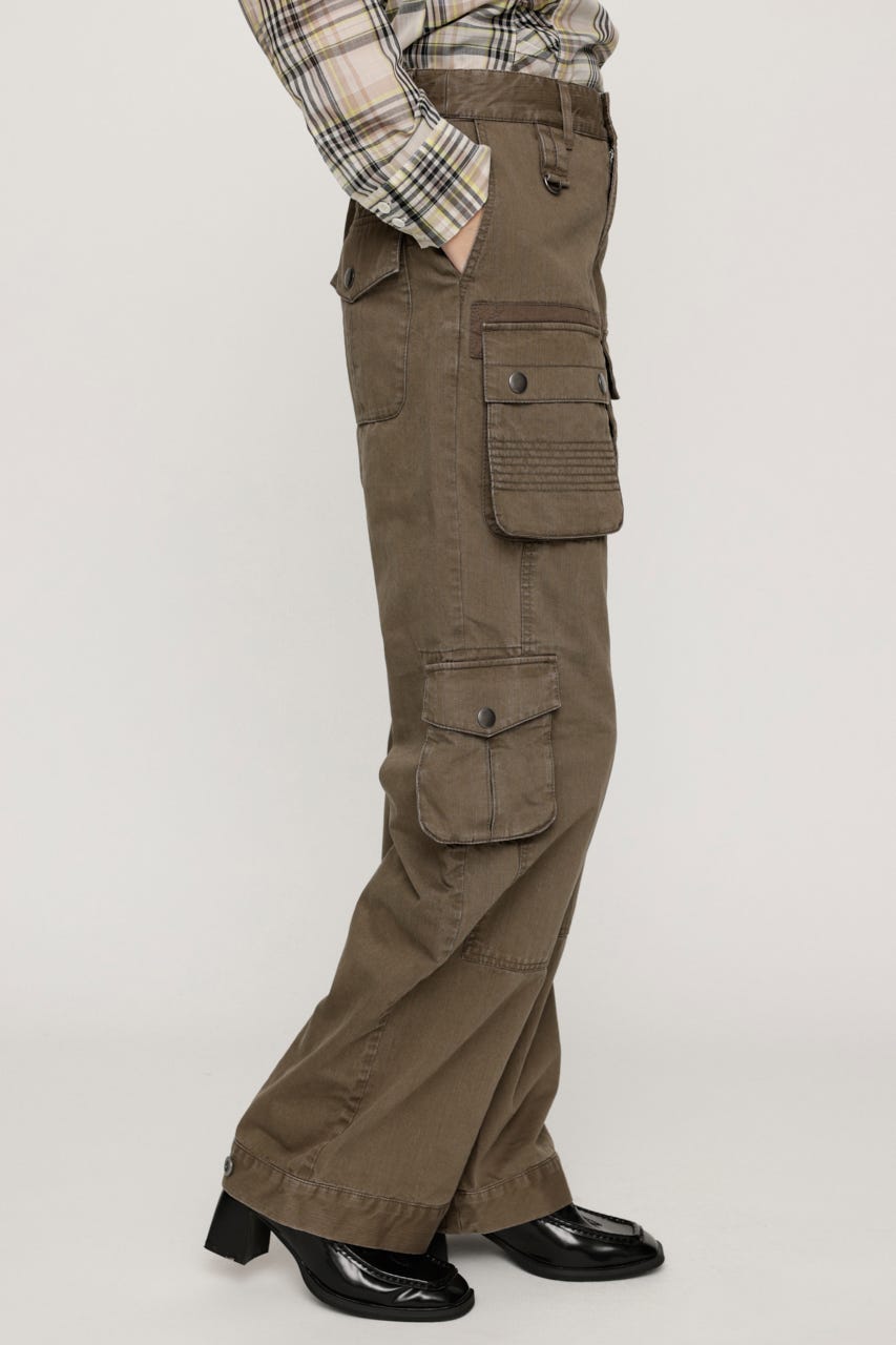 MULTI POCKET MILITARY パンツ KHA 1