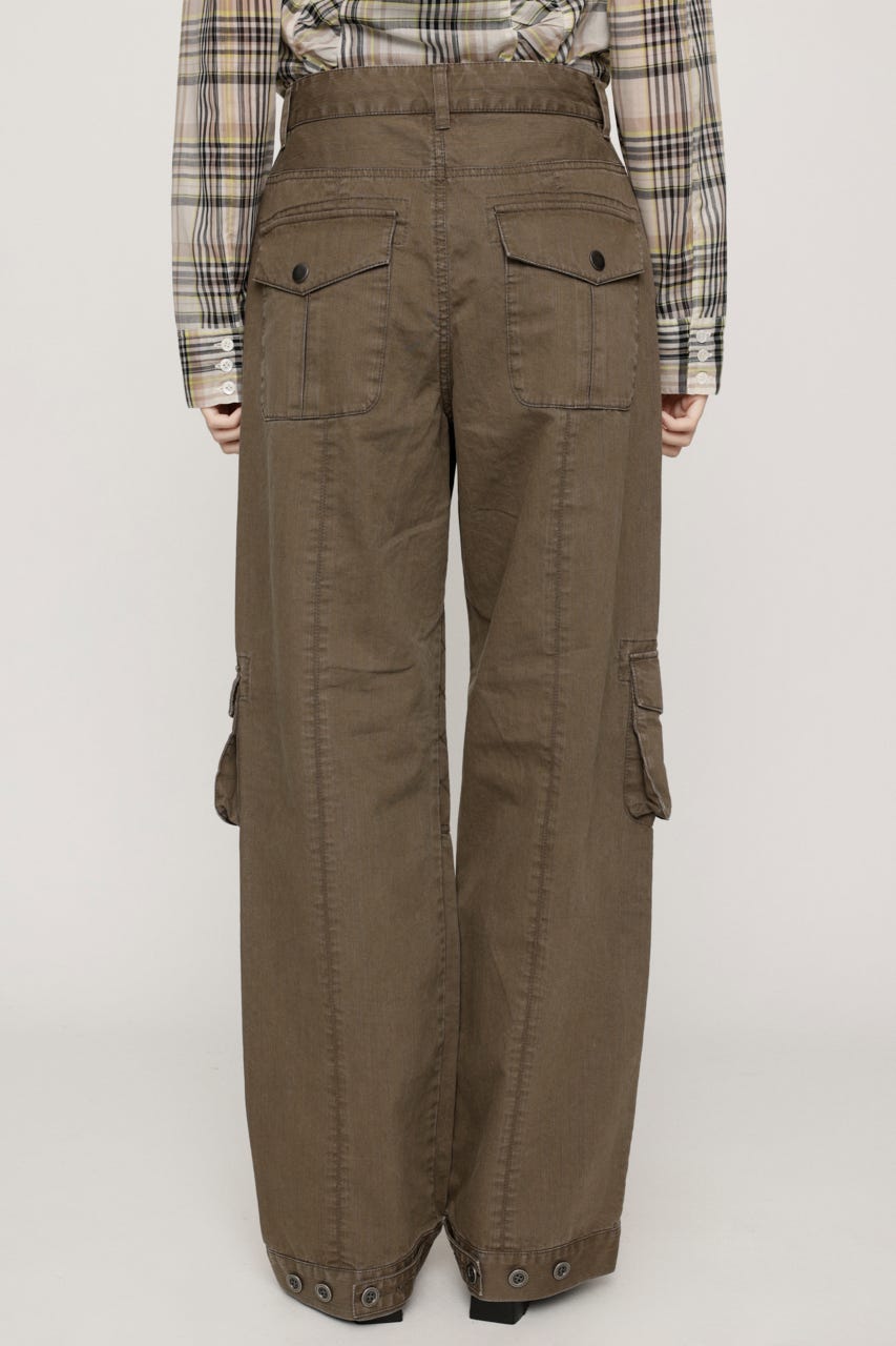 MULTI POCKET MILITARY パンツ KHA 1