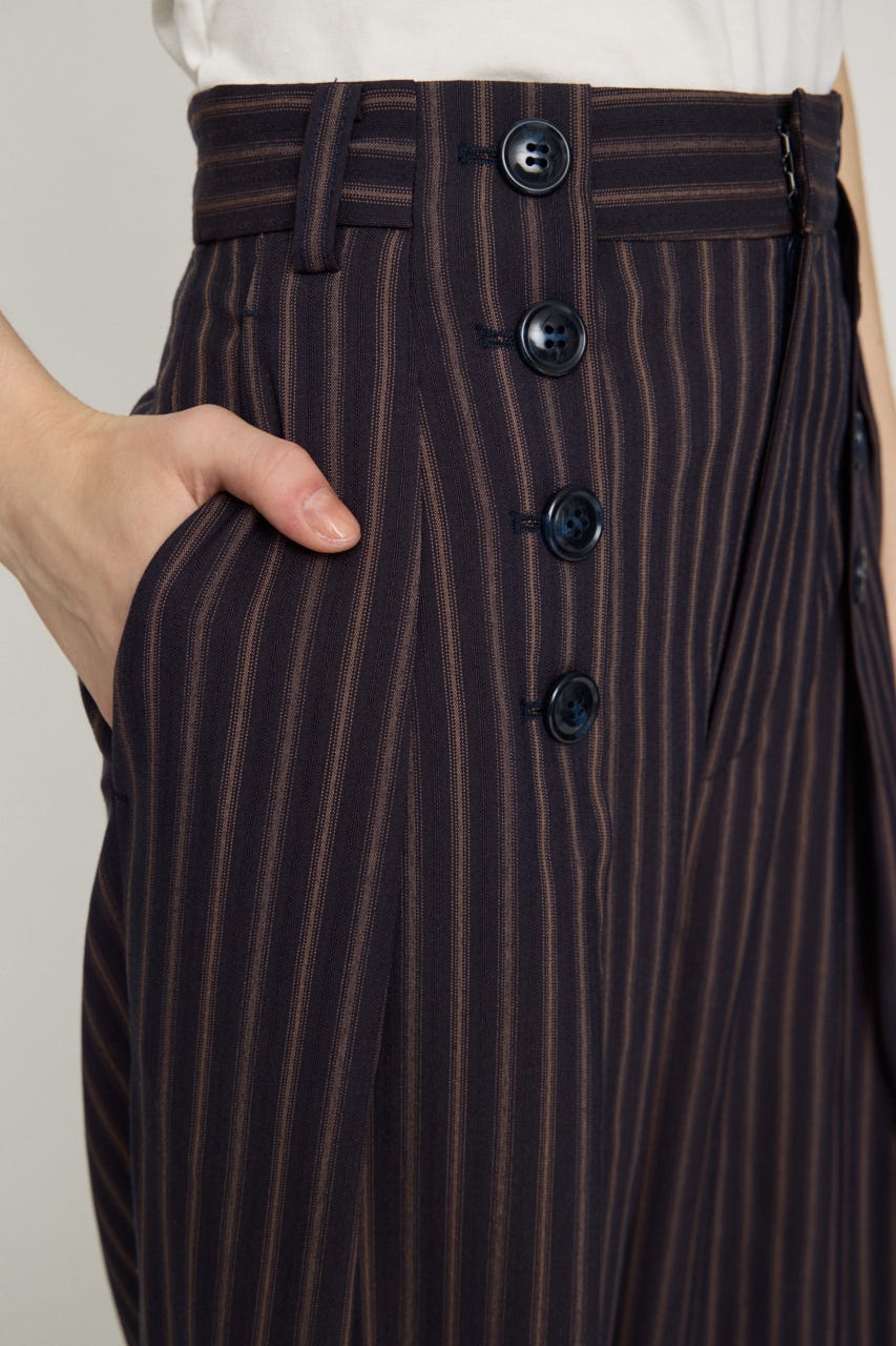 DOUBLE TUCK MARINE パンツ M/NVY 1