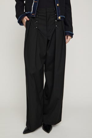 DOUBLE TUCK MARINE パンツ