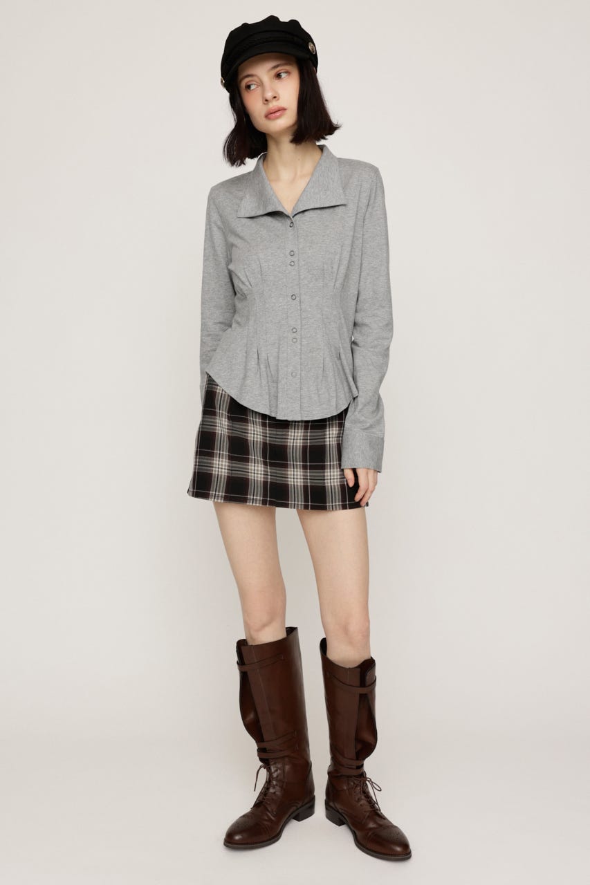 【AW PRE ORDER 第2弾】SKIRT LIKE ショートパンツ M/BRN 2