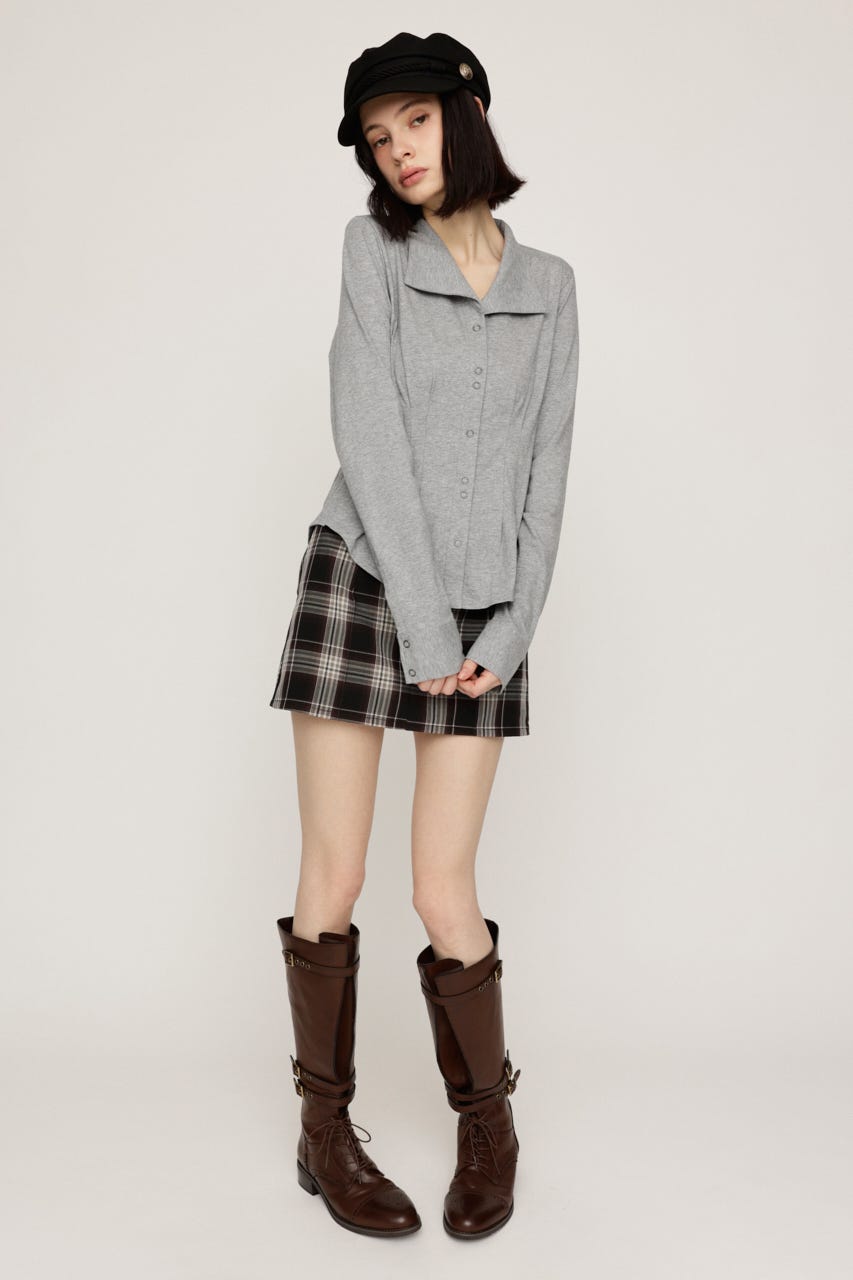 【AW PRE ORDER 第2弾】SKIRT LIKE ショートパンツ M/BRN 2