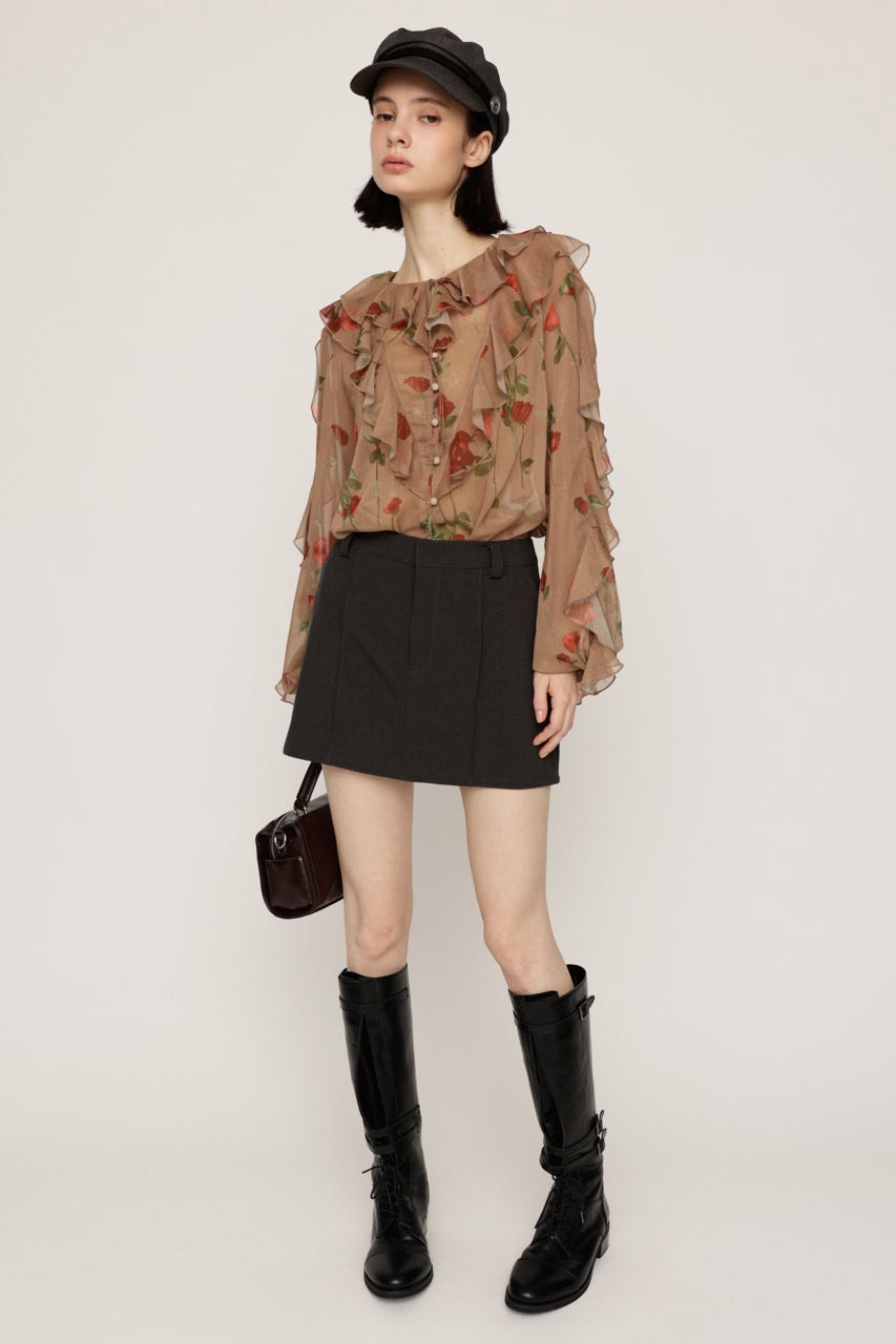 【AW PRE ORDER 第2弾】SKIRT LIKE ショートパンツ T.GRY 1