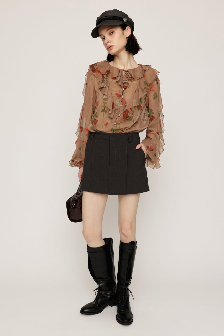 【AW PRE ORDER 第2弾】SKIRT LIKE ショートパンツ T.GRY 1