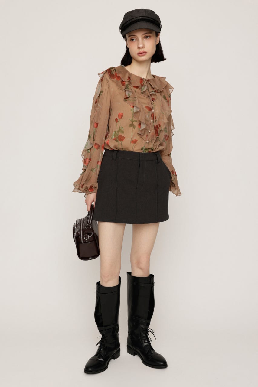 【AW PRE ORDER 第2弾】SKIRT LIKE ショートパンツ T.GRY 1
