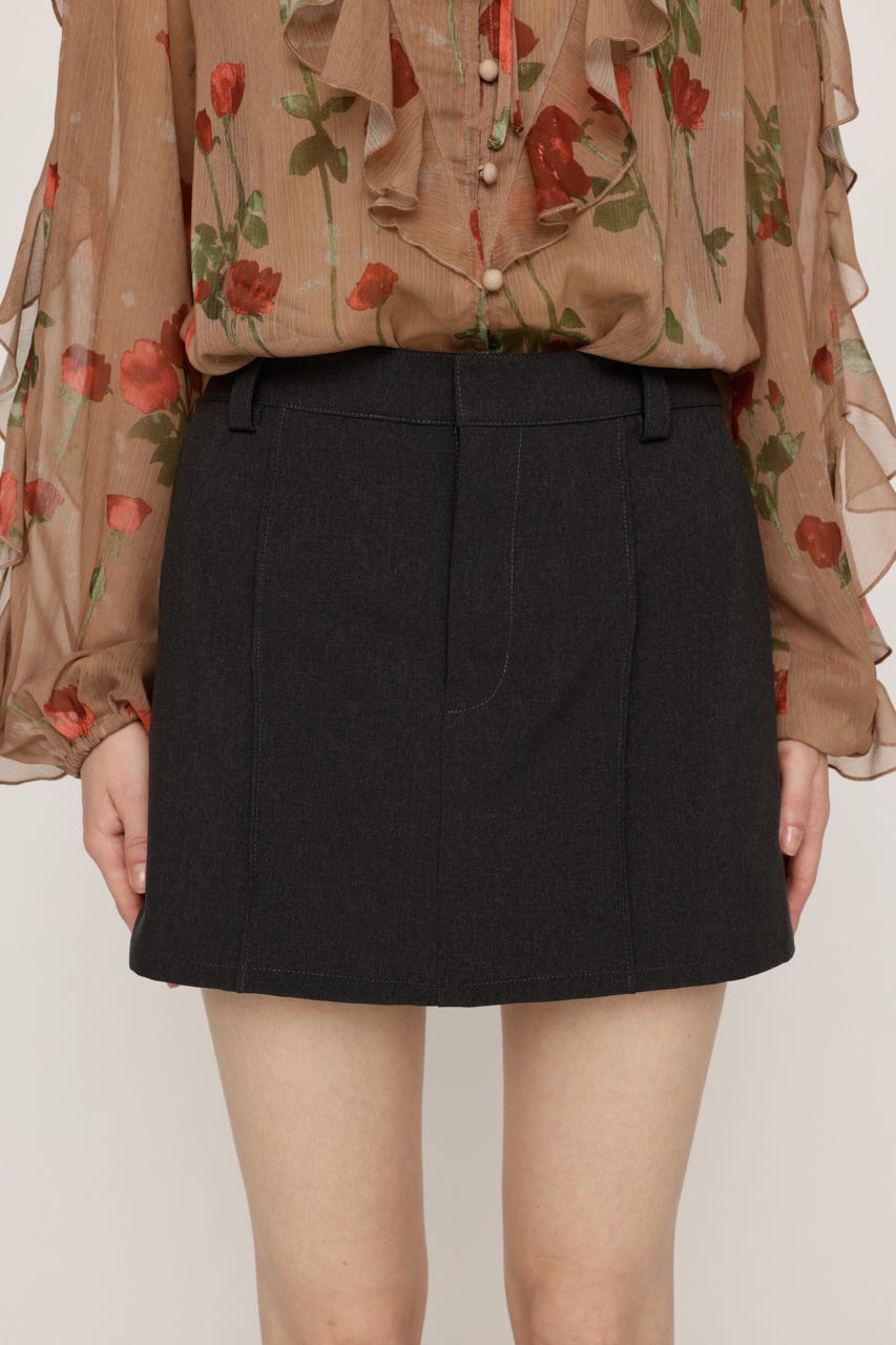【AW PRE ORDER 第2弾】SKIRT LIKE ショートパンツ T.GRY 1