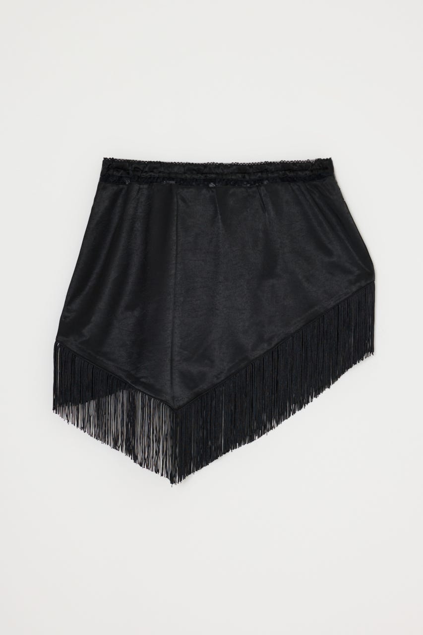 FRINGE ASYMMETRY WRAP ベルト BLK FREE