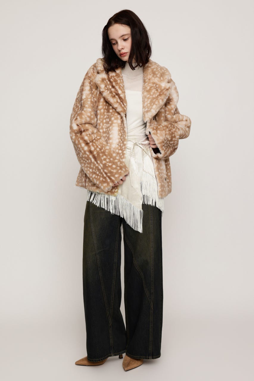 FRINGE ASYMMETRY WRAP ベルト IVOY FREE