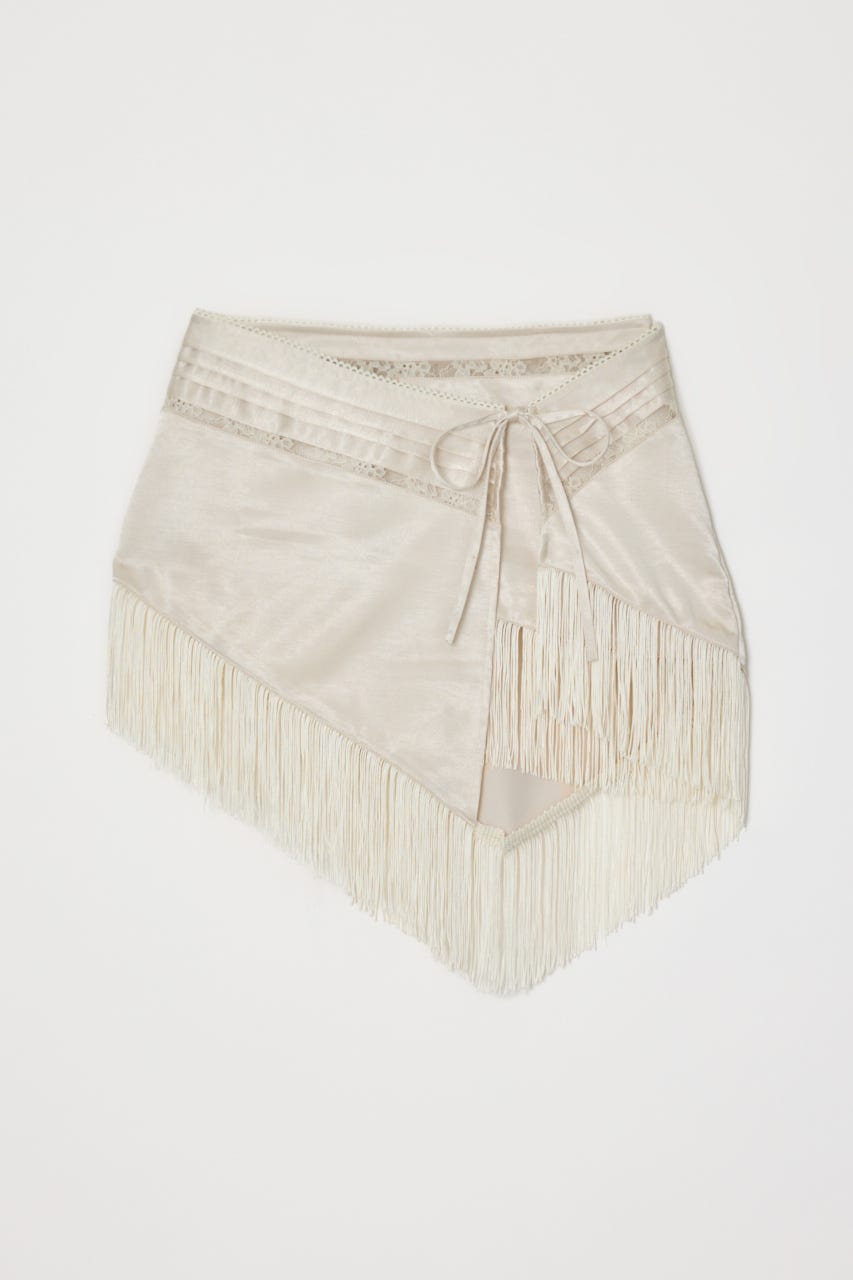FRINGE ASYMMETRY WRAP ベルト IVOY FREE