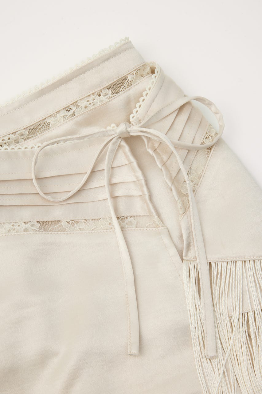 FRINGE ASYMMETRY WRAP ベルト IVOY FREE