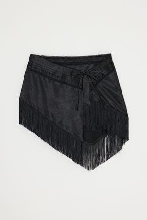 FRINGE ASYMMETRY WRAP ベルト