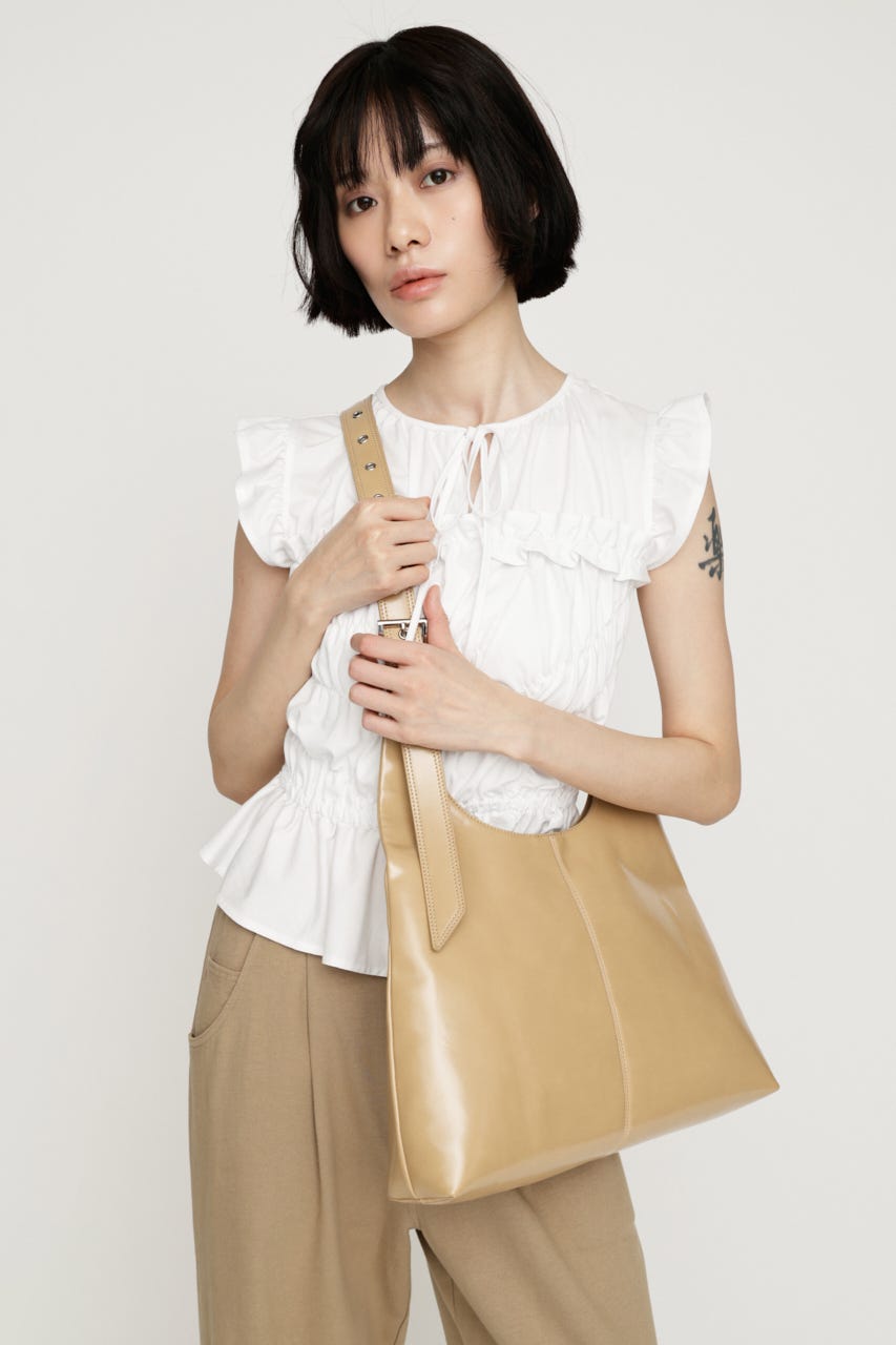 TRIANGLE トートバッグ BEG FREE