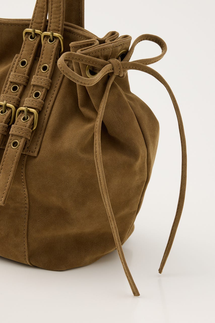 【AW PRE ORDER】SIDE DRAWSTRING トートバッグ BEG FREE