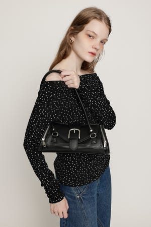SIDE POCKET MINI BOSTON バッグ