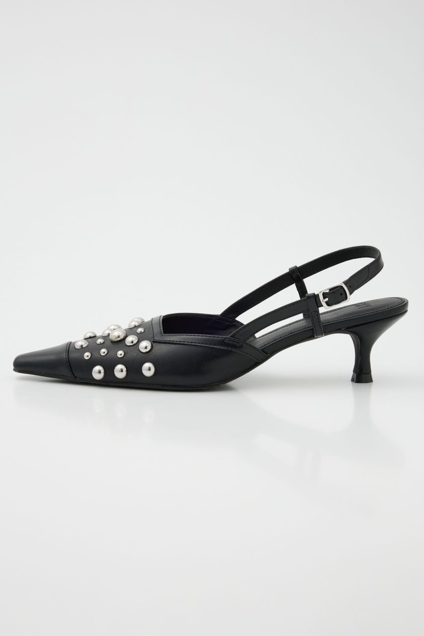 RANDOM STUDS ミュール BLK L