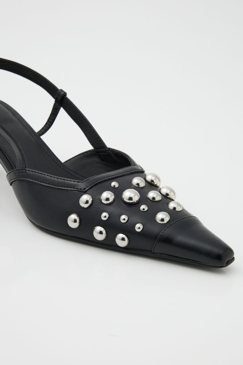 RANDOM STUDS ミュール BLK L